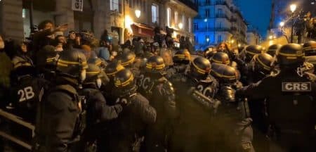450 migrants évacués Gaîté Lyrique