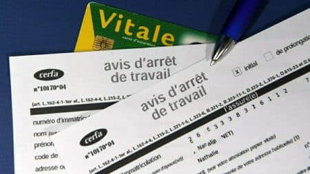 Arrets de travail formulaire