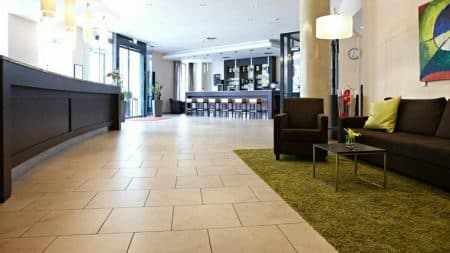 Hotel reception
