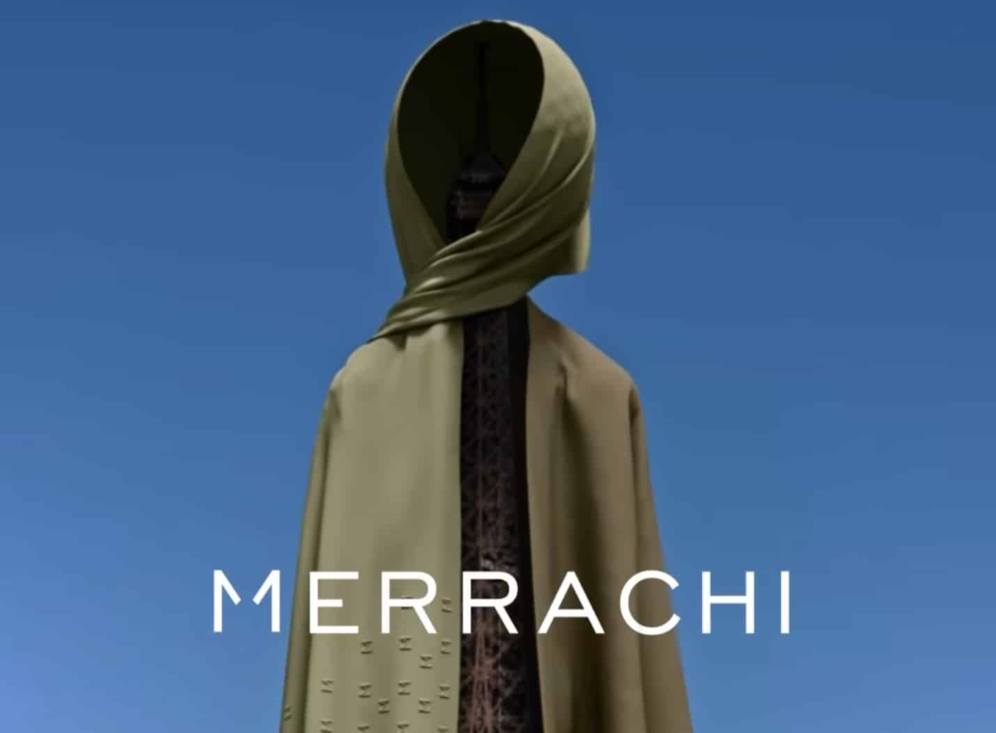 La marque Merrachi met un voile à la Tour Eiffel