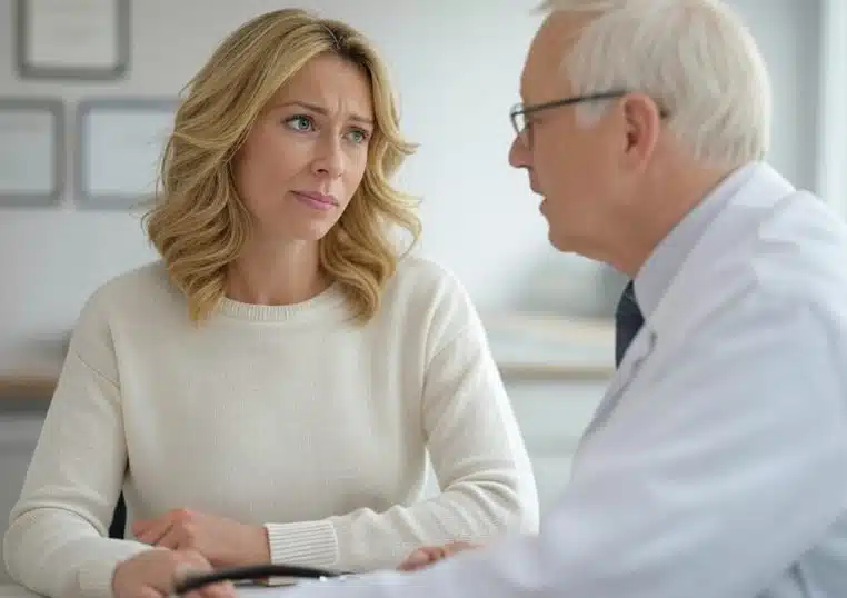 Blague du jour : Une blonde va chez le médecin pour un étrange symptôme
