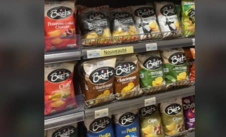 Nouvelles saveurs chips Brets