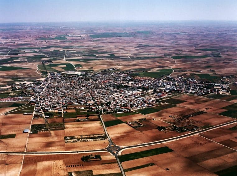 Parachutiste aérodrome Villa Don Fadrique