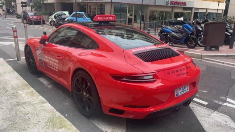 Porsche auto-ecole monaco