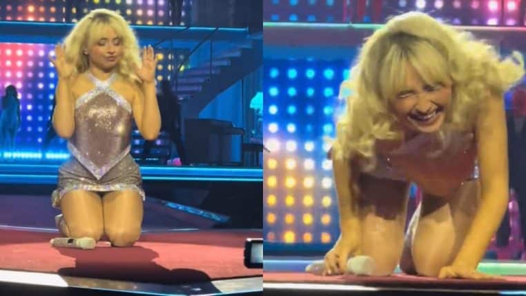 Sabrina Carpenter et sa Juno pose à Stockholm