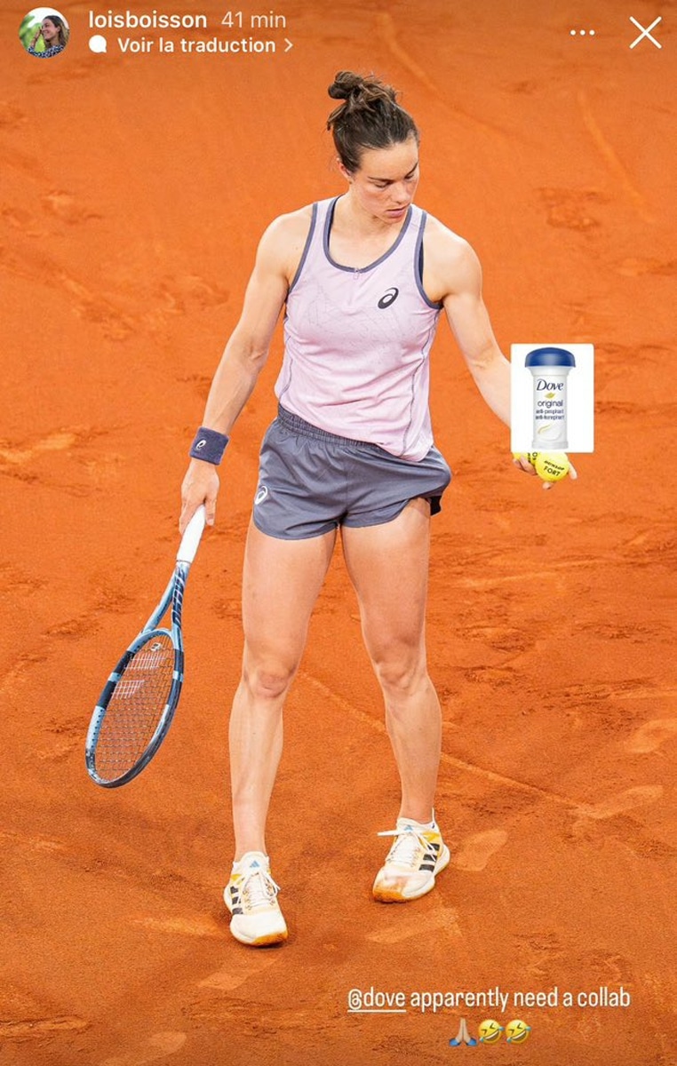 Tennis Lois Boisson replique