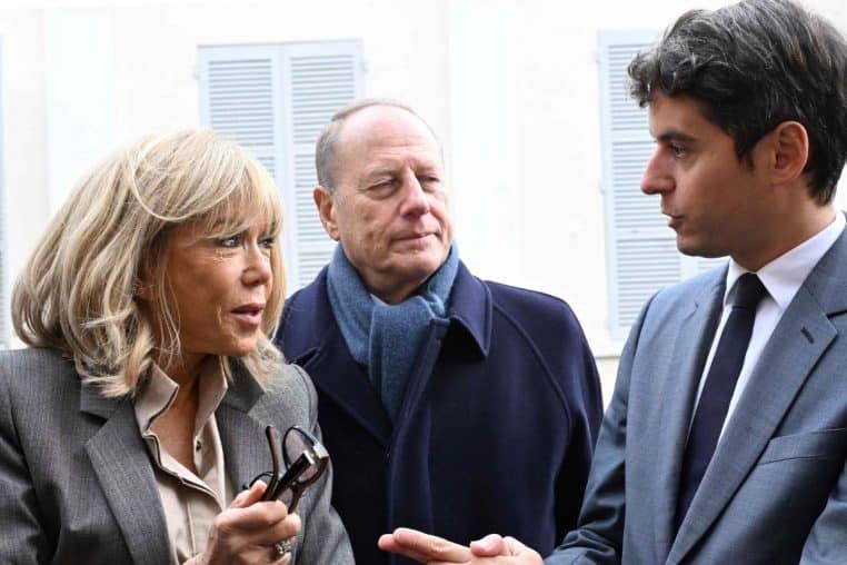 brigitte macron et gabriel attal @creative commons