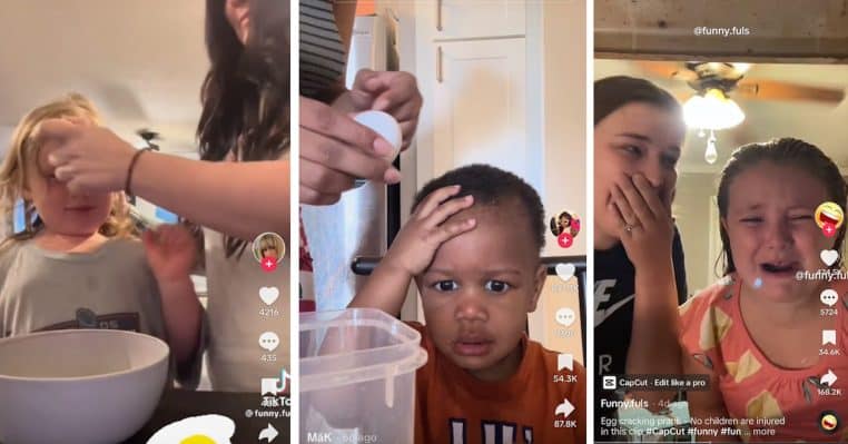Egg Crack Challenge TikTok