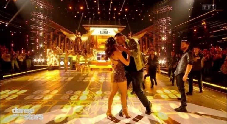 elsa bois florent manaudou baiser danse avec les stars - copie