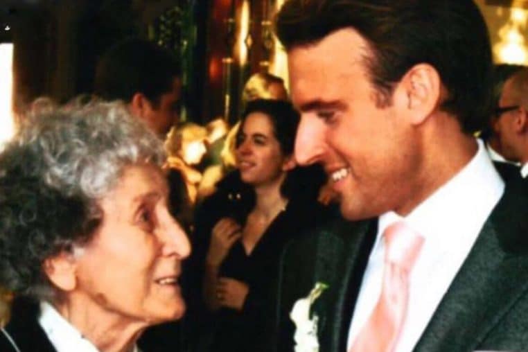 emmanuel macron et sa grand-mere @dr