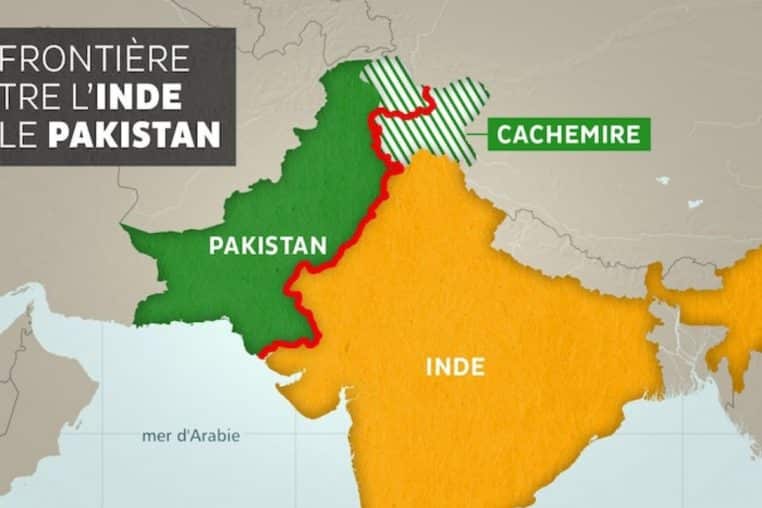 frontière Cachemire entre l'Inde et le Pakistan @radio canada
