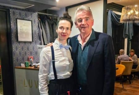 Le patron de Ryanair piégé dans un restaurant avec une addition remplie de suppléments