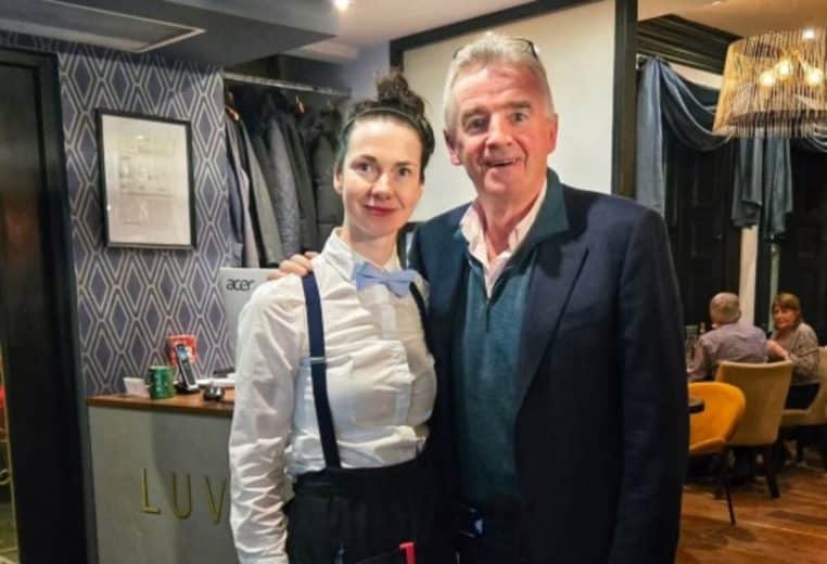 Le patron de Ryanair piégé dans un restaurant avec une addition remplie de suppléments