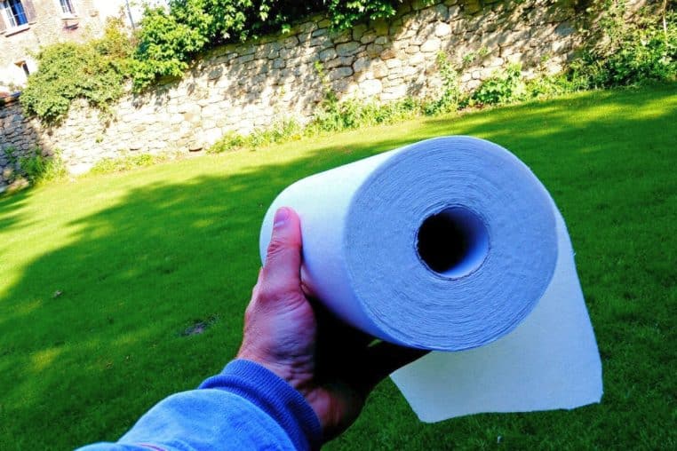 papier toilette jardin