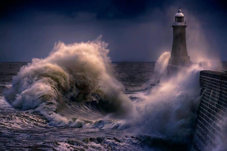 tempete vagues @creative commons
