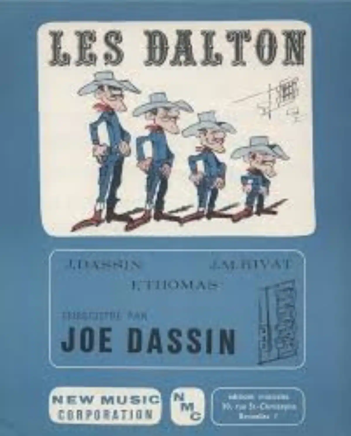 11 Joe Dassin carriere tube les Dalton