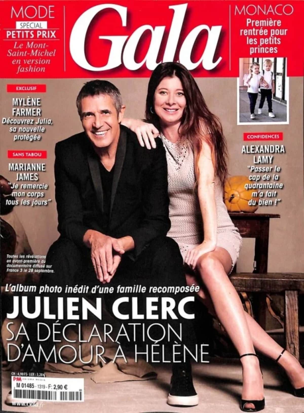 34 Julien Clerc love Hélène Grémillon
