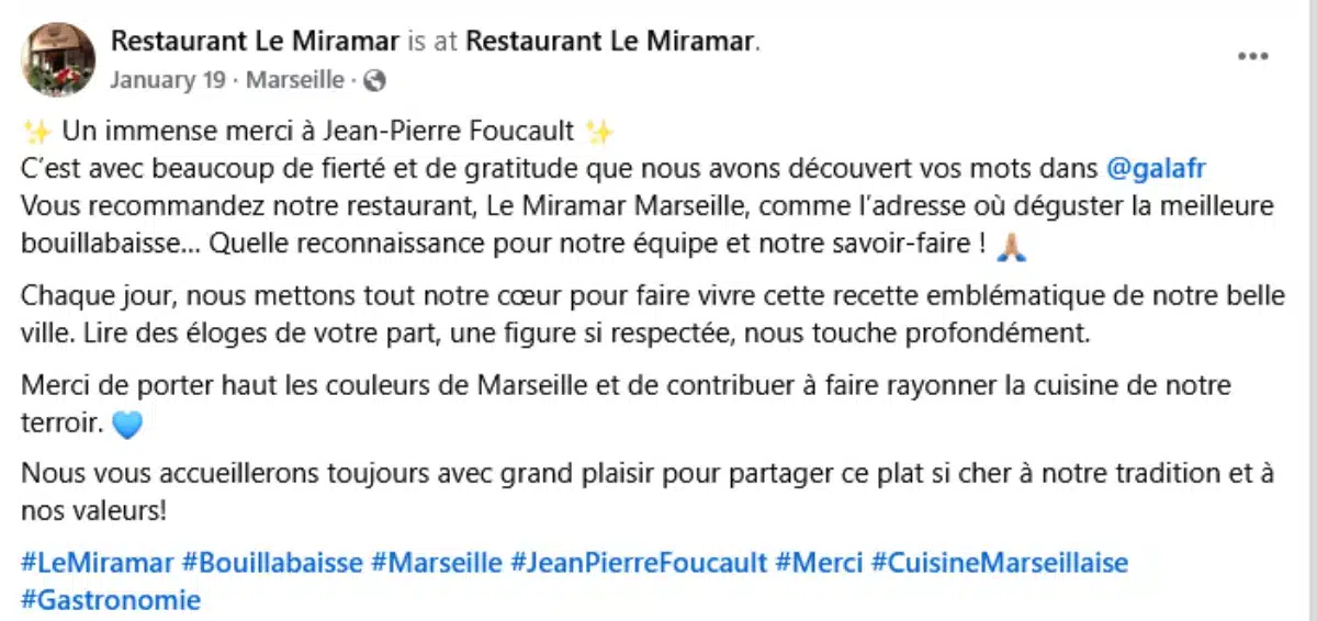7 Jean Pierre Foucault projet restaurant