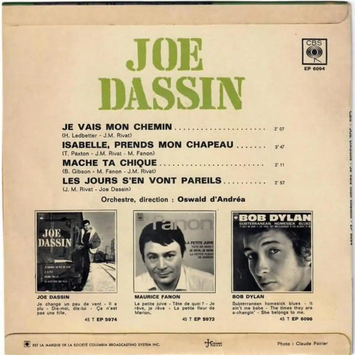 8 Joe Dassin carriere ep Je vais mon chemin