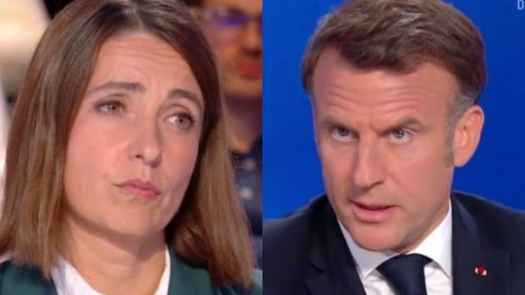 Emmanuel Macron face à Sophie Binet