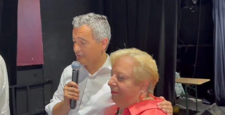 Gérald Darmanin karaoké
