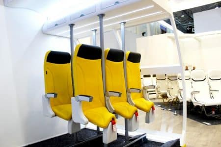 Sieges debouts avion