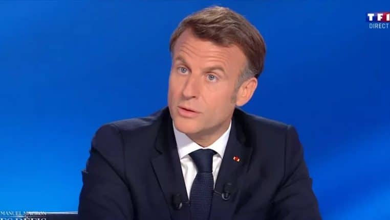 emmanuel macron perd son sang froid TF1 - copie