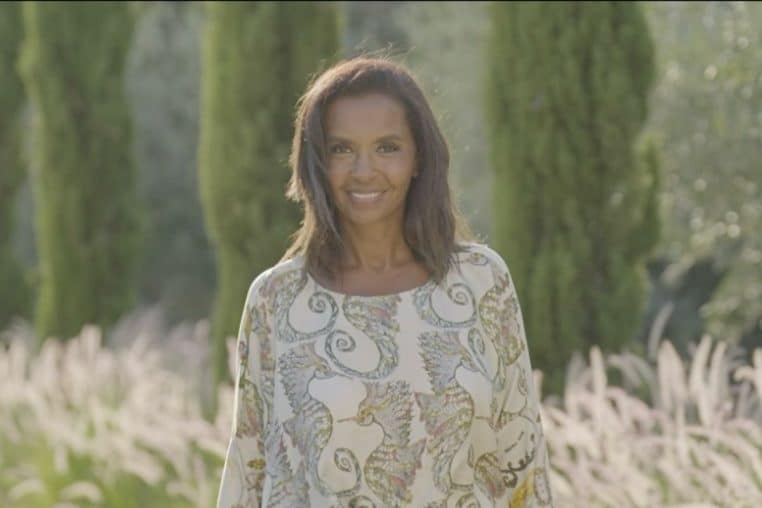 karine le marchand @son instagram officiel