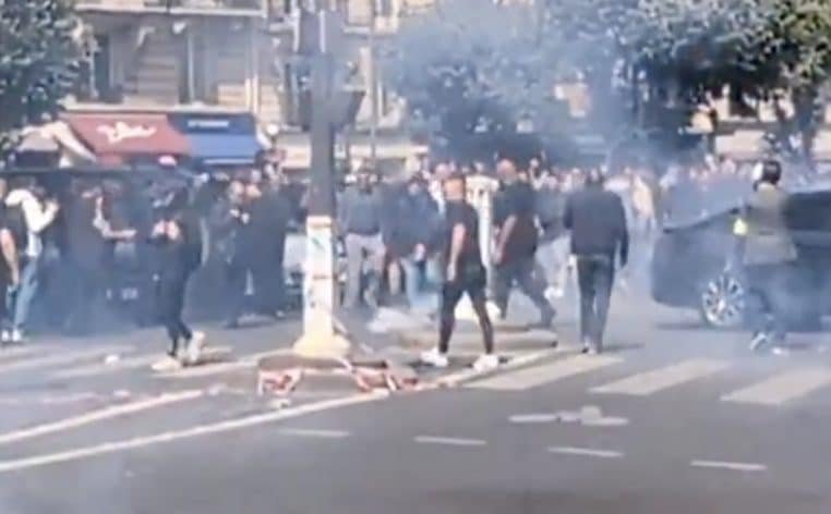 manifestants vidéo