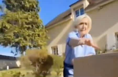 marine le pen colis