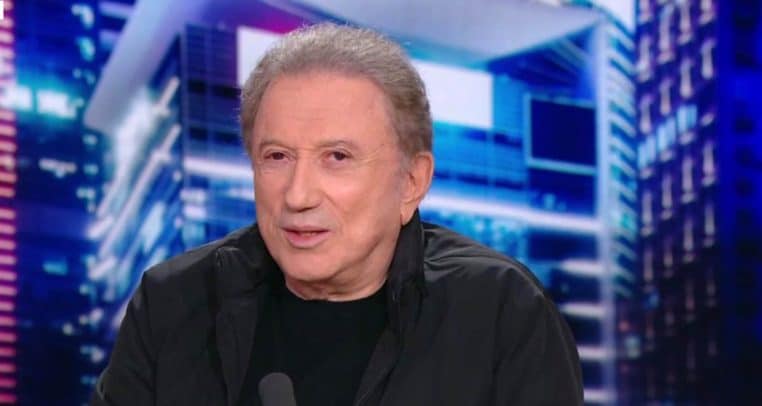 Michel Drucker sur le plateau de BFMTV