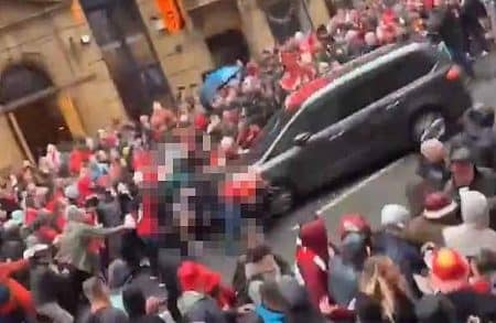 voiture foule