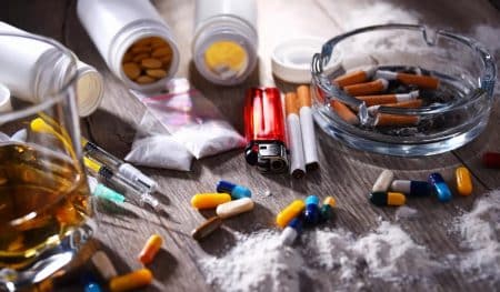 Cerveau substances illicites