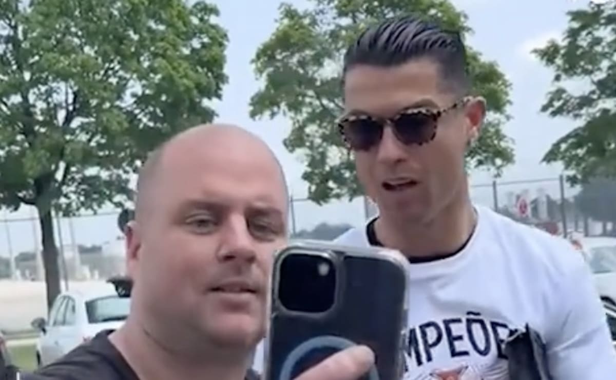 Cristiano Ronaldo et fan