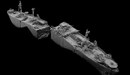 Navire Simulation naufrage
