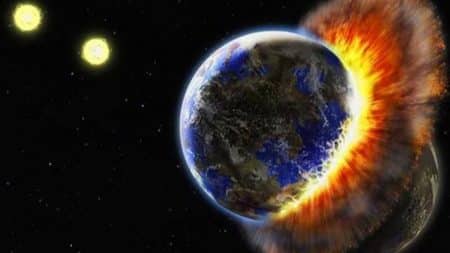 Terre-collision-planete