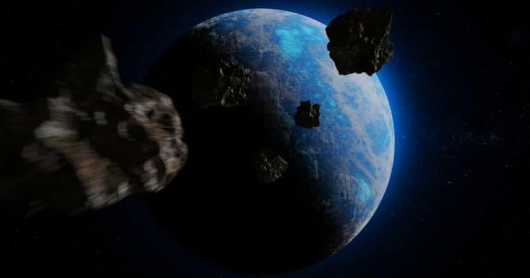 un asteroide geant pourrait grapper la lune