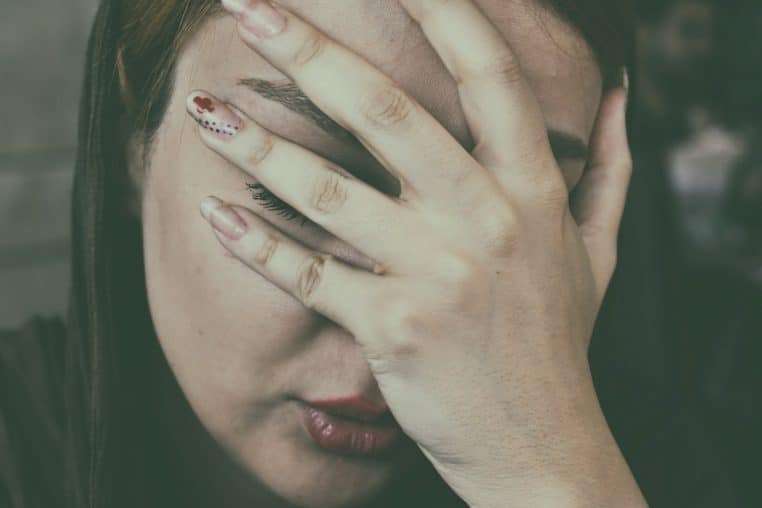 Femme stressée