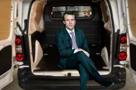 emmanuel macron coffre van @dr