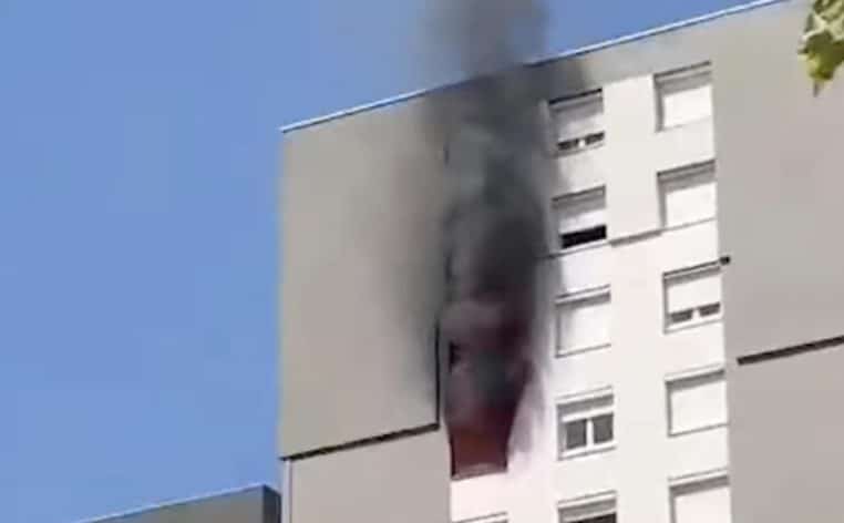 femme incendie actu