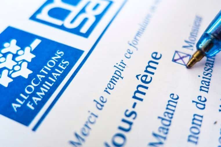 formulaire caf @dr