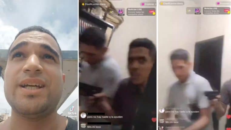 Influenceur tiktok mort en direct