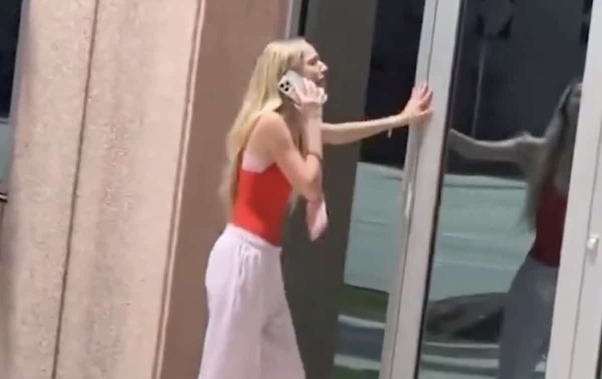 Influenceuse TikTok en larmes
