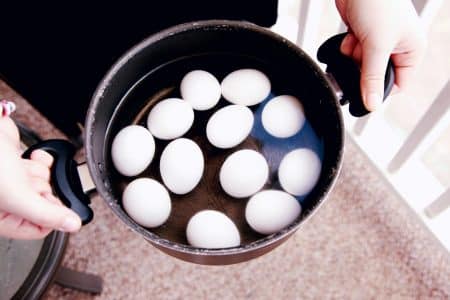 Œufs dans casserole