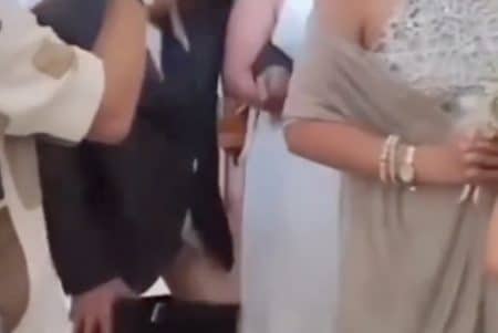 pantalon mariage