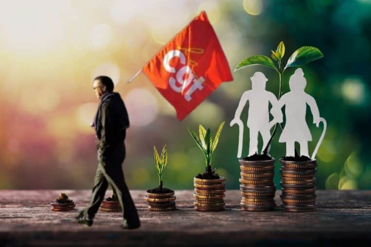 retraite france @canva @afp