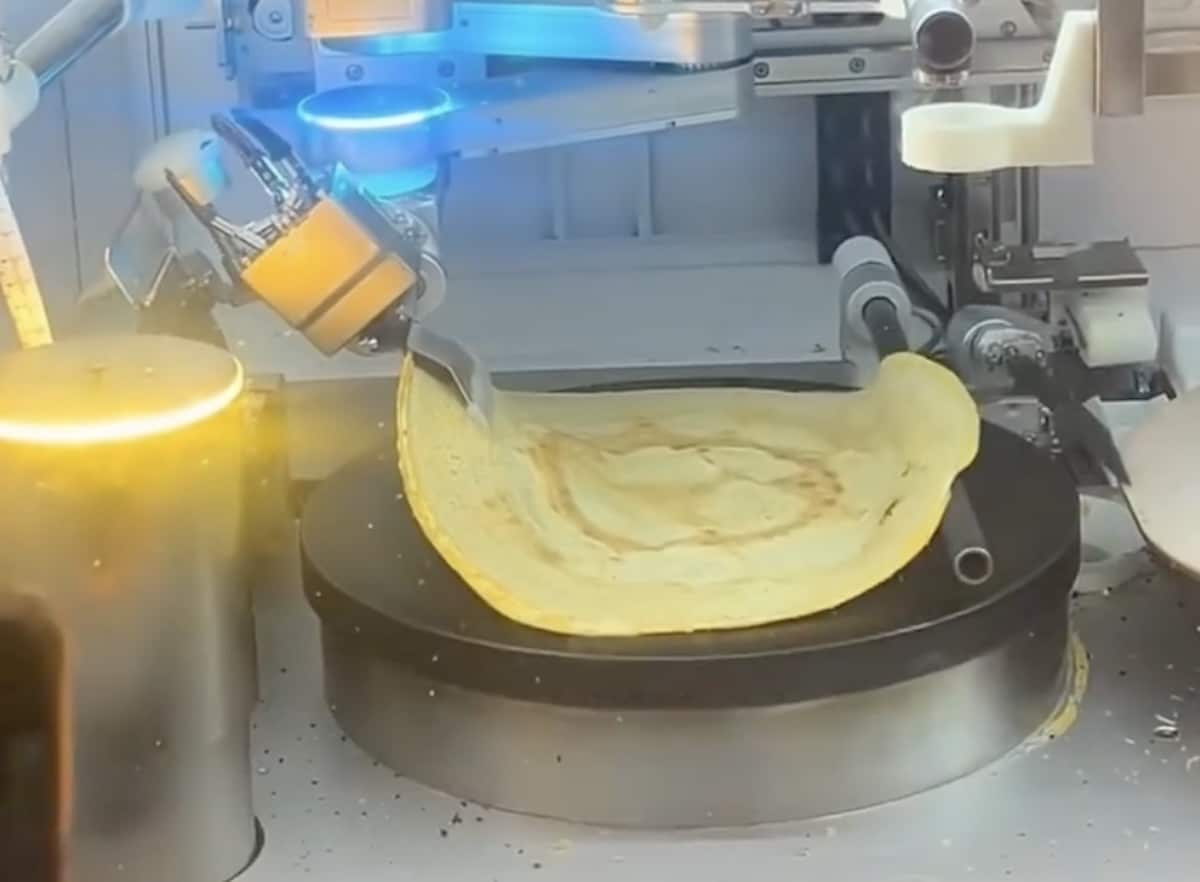 Robot à crêpes