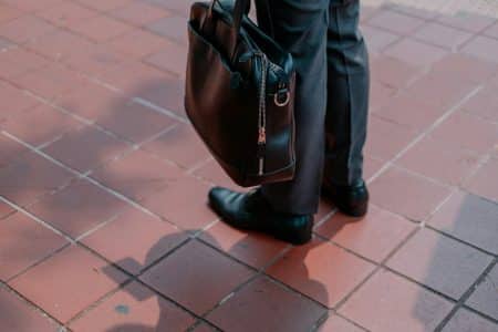 Sac à main en cuir