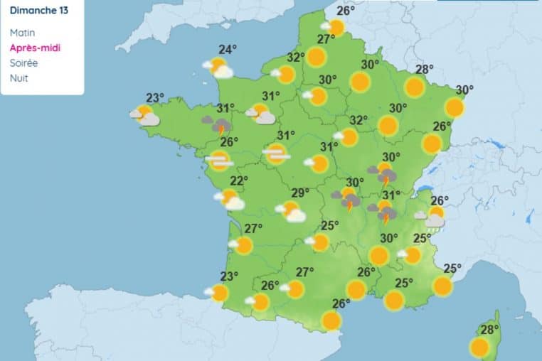 13 juillet 2025 @meteo france
