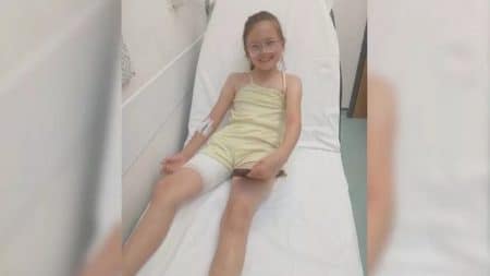 Fille Accident Hopital